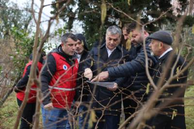 BAŞKANIMIZ SANCAK MAHALLEMİZDEKİ KÖPRÜ VE BAĞLANTI ÇALIŞMALARINI YERİNDE İNCELEDİ