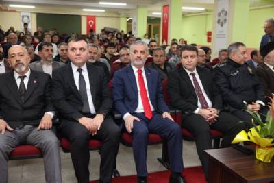 BAŞKANIMIZ KAŞÜSTÜ ÇOK PROGRAMLI ANADOLU LİSESİ TARAFINDAN DÜZENLENEN ANMA PROGRAMINA KATILDI